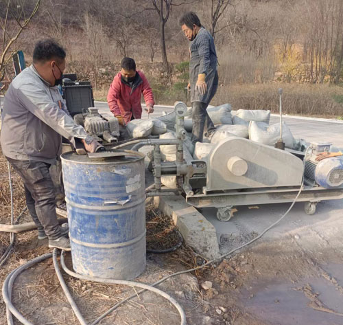 西藏路面下沉注浆